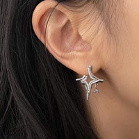 Load image into Gallery viewer, Asterism Rhinestone Earrings