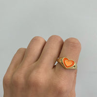 Load image into Gallery viewer, Creative Love Heart Ring