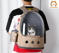 Load image into Gallery viewer, Cat Carrier Backpack Space Capsule