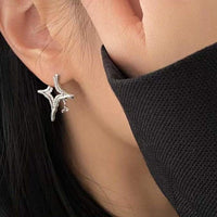 Load image into Gallery viewer, Asterism Rhinestone Earrings