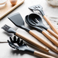 Load image into Gallery viewer, Non Stick Pot Spatula And Spoon