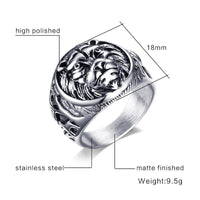Load image into Gallery viewer, Lion Head Rings