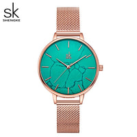 Load image into Gallery viewer, Shengke Fashion Watch for Women