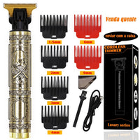 Load image into Gallery viewer, USB Vintage Electric Hair Trimmer