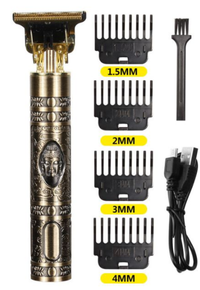 Load image into Gallery viewer, USB Vintage Electric Hair Trimmer