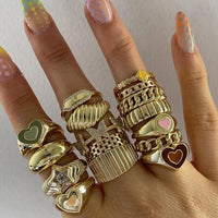 Load image into Gallery viewer, Creative Love Heart Ring