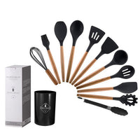 Load image into Gallery viewer, Non Stick Pot Spatula And Spoon