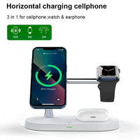 Load image into Gallery viewer, 3-in-1 Wireless Magsafe Charger Stand