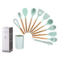 Load image into Gallery viewer, Non Stick Pot Spatula And Spoon