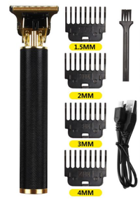 Load image into Gallery viewer, USB Vintage Electric Hair Trimmer
