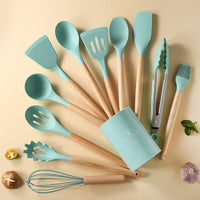 Load image into Gallery viewer, Non Stick Pot Spatula And Spoon