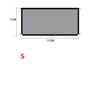Load image into Gallery viewer, Black Foldable Protection Pet Safety Gate