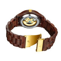 Load image into Gallery viewer, Classic Wooden Men's Mechanical Watch