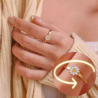 Load image into Gallery viewer, Fidget Spinner Rotatable Ring For Women