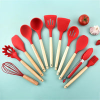 Load image into Gallery viewer, Non Stick Pot Spatula And Spoon