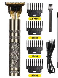 Load image into Gallery viewer, USB Vintage Electric Hair Trimmer