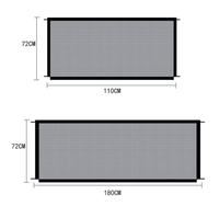 Load image into Gallery viewer, Black Foldable Protection Pet Safety Gate